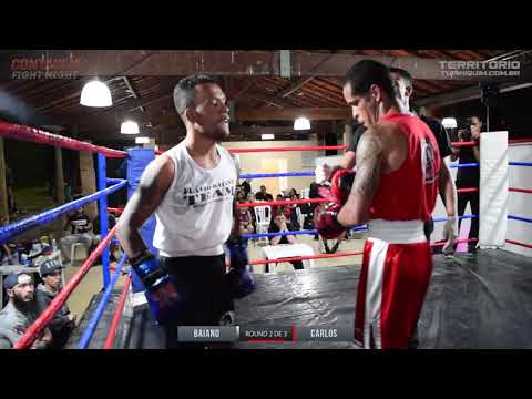 Flavio Baiano vs Carlos Cruz - Contagem Fight Night 2