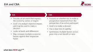 Economic Impact Analysis vs. Cost Benefit Analysis: A Comparison
