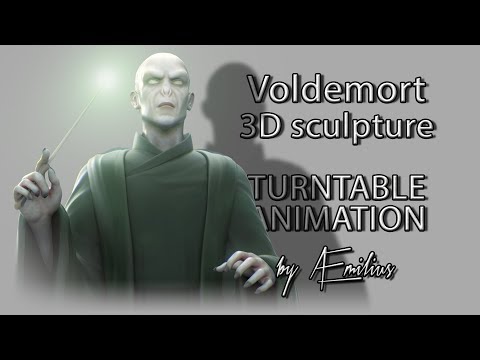 Voldemort (Daily Sculpting Challenge 2019 - Day 5)