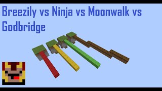 Which bridge is fastest? (Breezily, Ninja, Moonwalk, Godbridge)