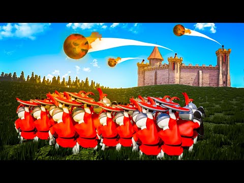 New CATAPULTS Defend the INVINCIBLE CASTLE in this ShieldWall Update!