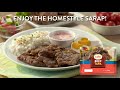 Discover home-style sarap with CDO Beef Tapa!