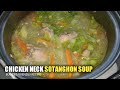 How To Cook Chicken Sotanghon Soup | Sotanghon Soup Easy Recipe | Chicken Neck Recipe