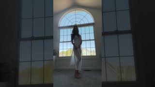 Felt like a goddess in this white nightgown