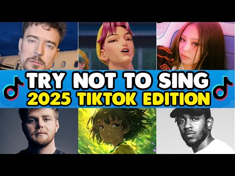 TRY NOT TO SING 2025 TikTok Songs Edition 😱 IMPOSSIBLE CHALLENGE!