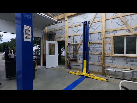 Workshop Update: Installing a Two-Post Lift, an Atlas 9KBP