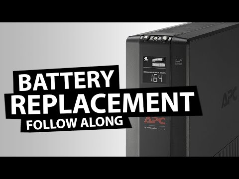 APC Back-UPS Pro 1500VA Battery Replacement Follow Along
