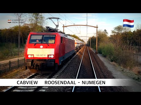 🇳🇱 Deer Crossing the Track: Roosendaal - Nijmegen CABVIEW HOLLAND 2025