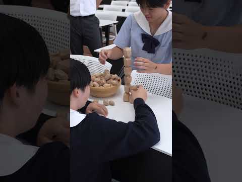 9月24日（水）松山東雲中学校3年生32名が来学されました。授業体験やキャンパスツアー、大学生と関わることで、キャンパスライフをリアルに感じ、未来の自分をイメージしていただく時間になったと思います。