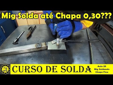 Basic Welding Course #26 / Mig Welding Thin Sheet 18, 20 and 30