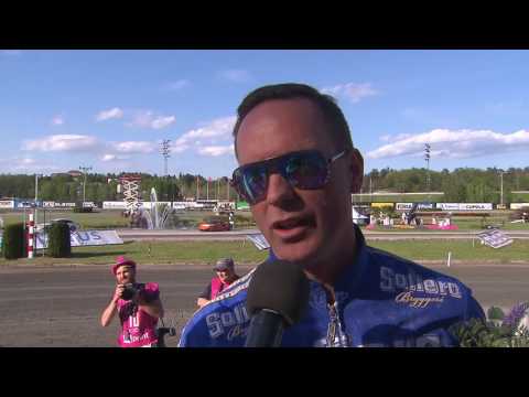 Segerintervjuer lopp 12, Harper Hanovers lopp, Solvalla 27 maj 2017