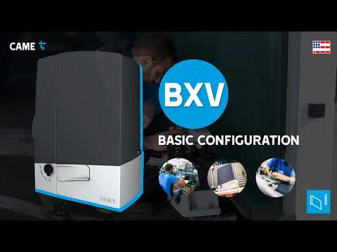 CAME BXV - Basic Configuration
