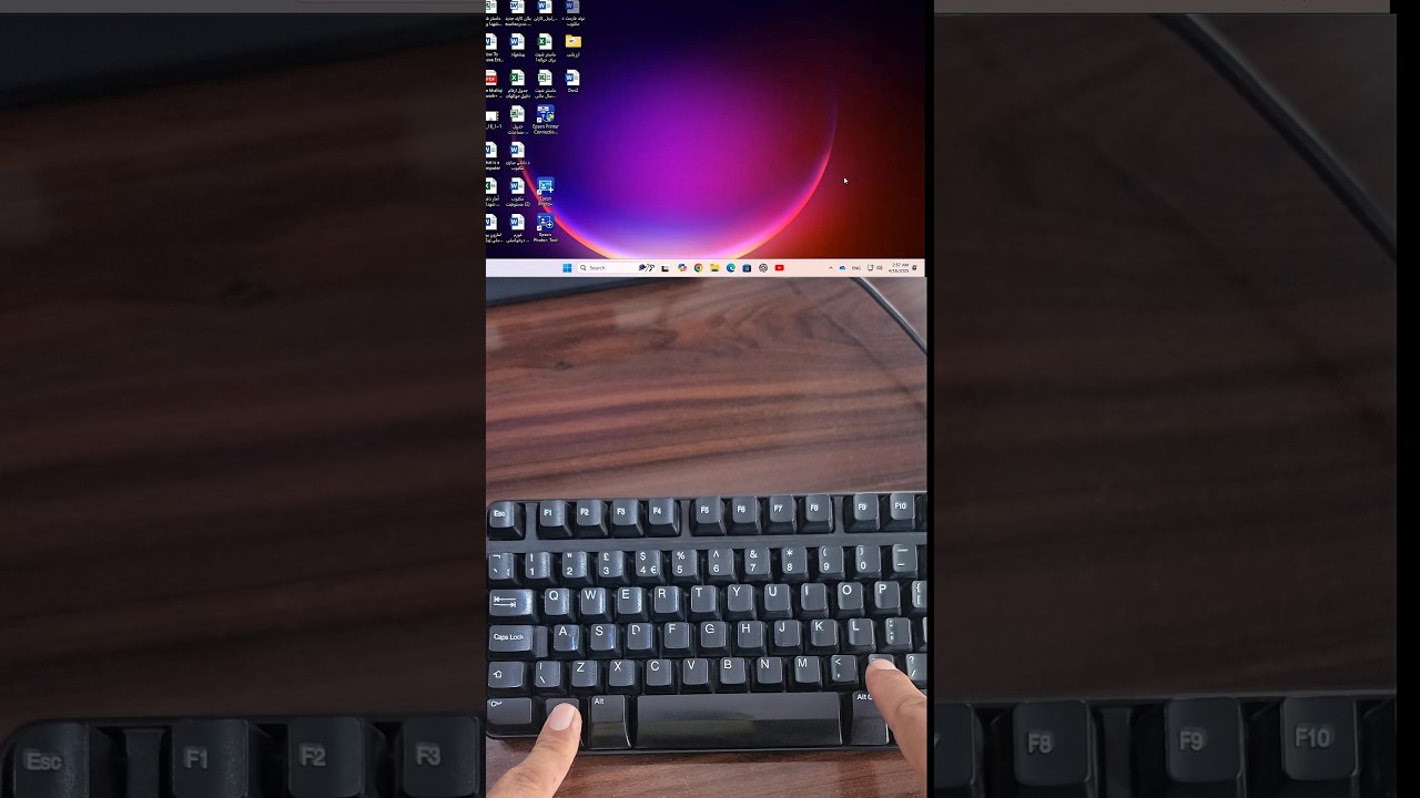 Interesting Windows trick | #tricks #windowstricks #emoji #asmr #computer