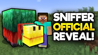 The SNIFFER Is Officially HERE! - First In-Game Footage (Minecraft 1.20)