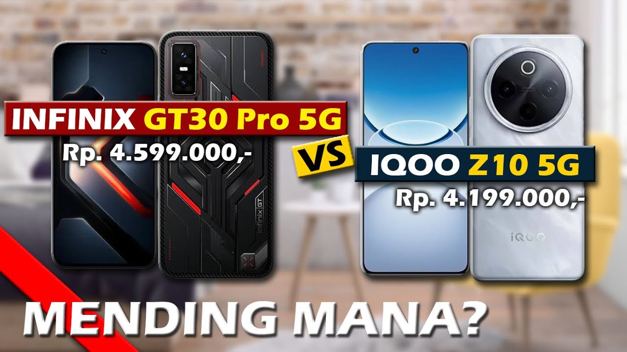 MENDING MANA? INFINIX GT30 PRO 5G VS IQOO Z10 5G