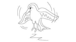 How to draw Birds - Easy step-by-step drawing lessons for kids