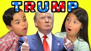 KIDS REACT TO DONALD TRUMP