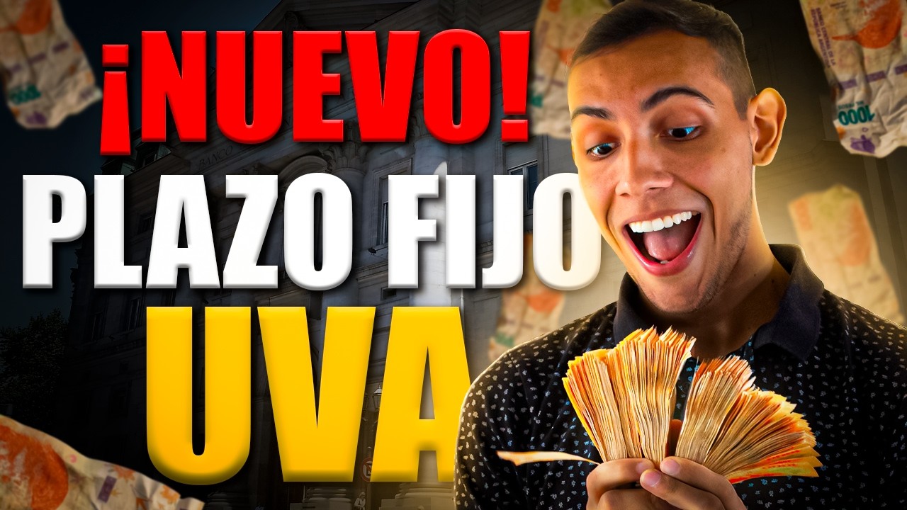¡ES INCREÍBLE! 🔥 Así Funciona el Nuevo Plazo Fijo UVA