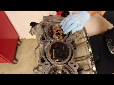 How to Install Pistons: Nissan 350z