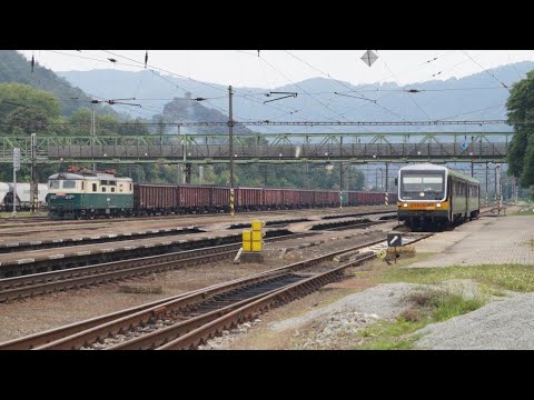 Bahnverkehr in Ústí nad Labem // 15.09.2021 // Železniční doprava v Ústí nad Labem
