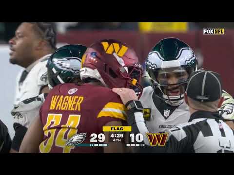 Brawl breaks out between Eagles and Commanders (December 20, 2025)
