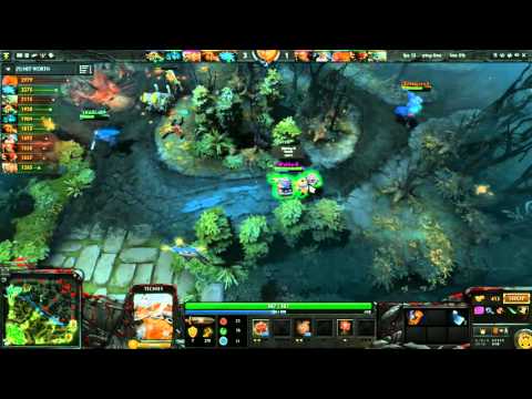 Beyond godlike techies play. Ultra defence at 20 minutes