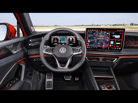 New VOLKSWAGEN TIGUAN 2024 - INTERIOR details & TRUNK SPACE