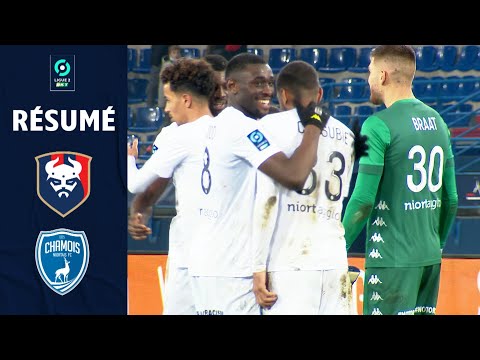 STADE MALHERBE CAEN - CHAMOIS NIORTAIS FC (0 - 2) - Résumé - (SMC - CNFC) / 2021-2022