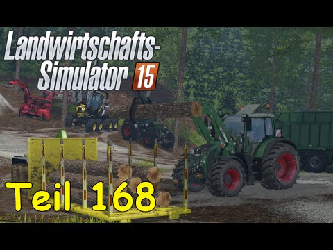 Let's Play LS15 Forstwirtschaft Teil 168 - LENKRADCAM [The Alps] | Liongamer1
