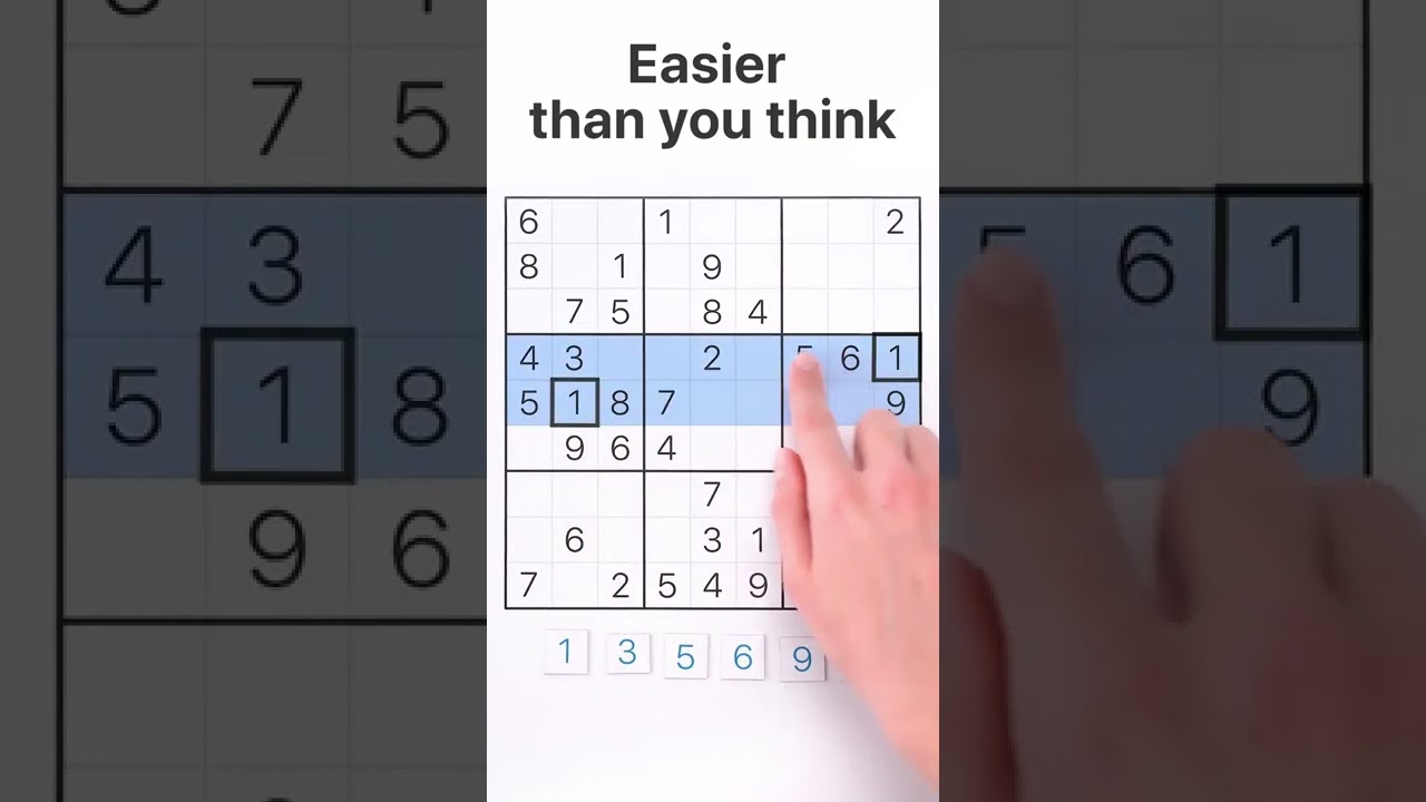 How to play sudoku puzzle it's easier than you think