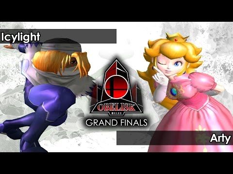 Melee: GVS | Icylight (Sheik/Mario/Ganon) V Arty (Peach) - Obelisk 42 Tournament SSBM