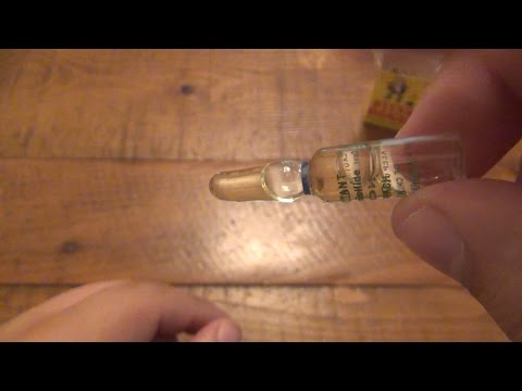 Stinks Bombs Explained (Glass Vials Of Ammonium Sulfide & Water)