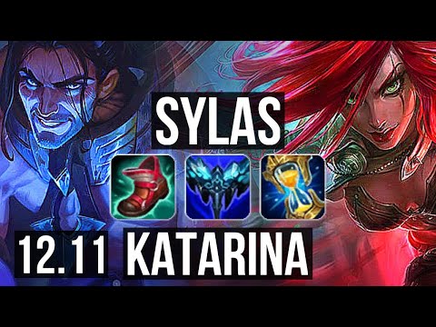 SYLAS vs KATARINA (MID) | 600+ games, 6/2/7 | KR Master | 12.11