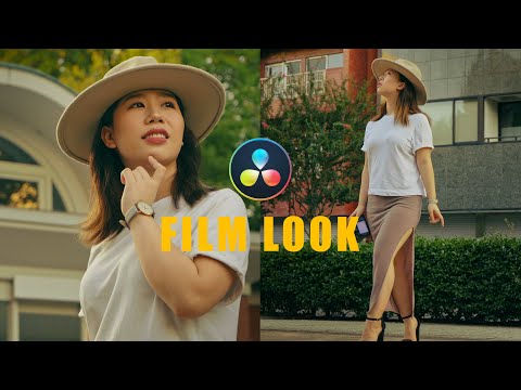 CLASSIC FILM LOOK COLOR GRADING | DaVinci Resolve 16 Tutorial