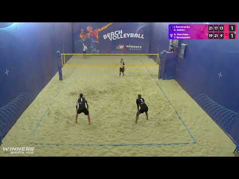 08:10 I. Romanenko / S. Zalizko - A. Matvieiev / Y. Bohdashkin 24.11.2022 | Winners Beach Volleyball