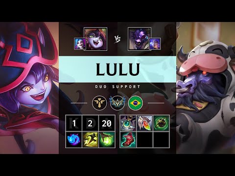 Lulu Support vs Alistar - BR Challenger Patch 25.17