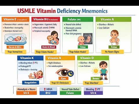 VITAMINS Part 1 // USMLE STEP 1 podcast