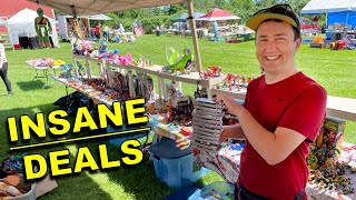 RETRO GAMES at a COUNTRY FLEA MARKET!