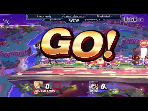 WCW 30 - Jumpsteady (ZSS) vs MastaMario (Mario) Winners Quarters