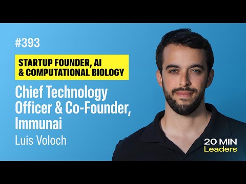 Ep393: Luis Voloch | Co-Founder, Chief Technology Officer, Immunai