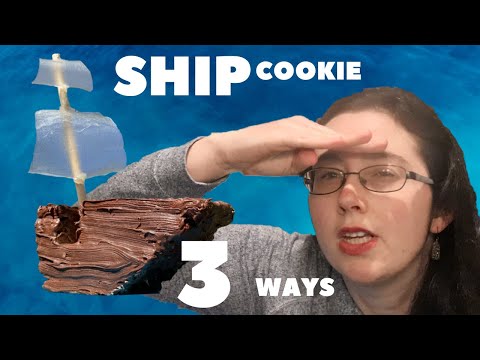How to make Quests & Cannons Ship Cookies | Board Game Bakes