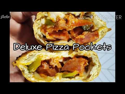 How to Make Homemade Deluxe Pizza Pockets/Pop/Calzone