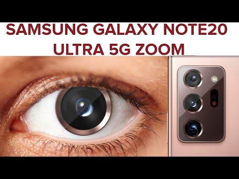 SAMSUNG GALAXY NOTE20 ULTRA CAMERA ZOOM