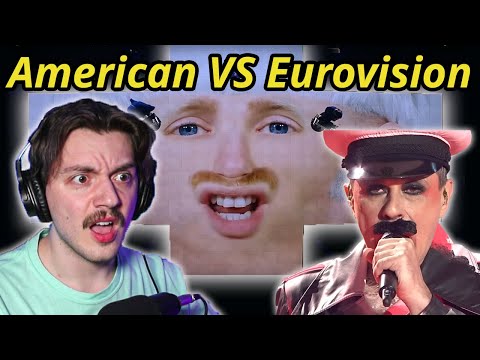 American Reacts to Eurovision Performances (dies)