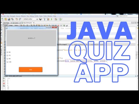 Java Project Tutorial - How To Create a Quiz Program...