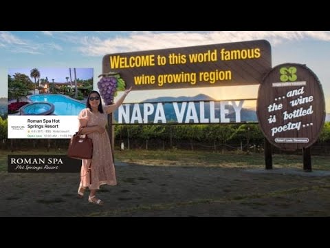 Beautiful Tulip Landscape, Our mini vacay at ROMAN HOT SPRINGS in CALISTOGA #tulip  #plants