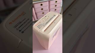 ✨ ASMR UNBOXING & TESTING THE PINK BONSAII PAPER SHREDDER ✨