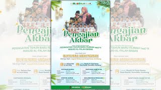 Download lagu [LIVE] Pengajian Akbar Dalam Rangka Peringatan Tahun Baru Hijriah 1447H Masjid Al Falah Badas mp3