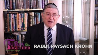 סיפור שידוך בית החולים - הרב Paysach Krohn - www.TUBAVTOGETHER.com
