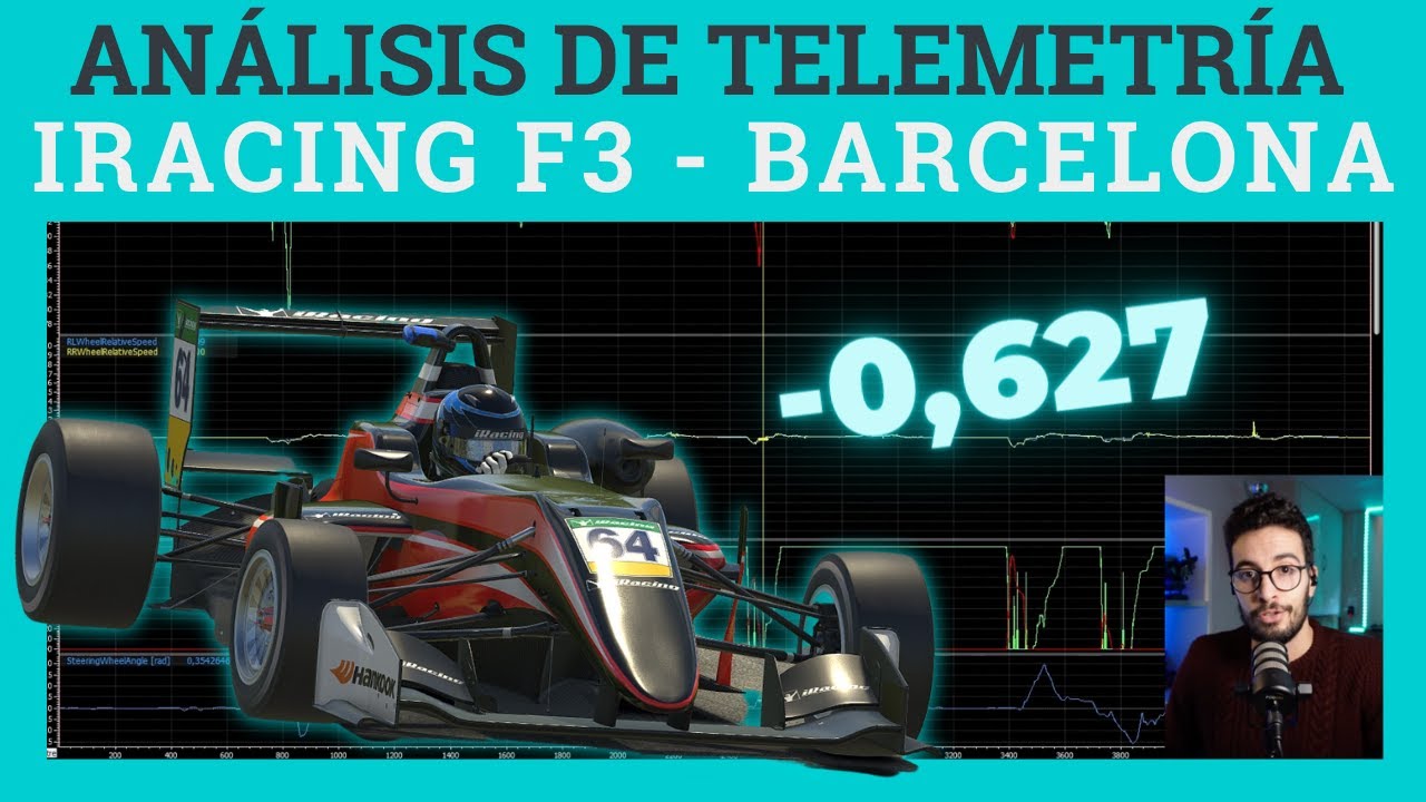 Mejora con telemetría → Dallara F3 en Barcelona histórico (iRacing)